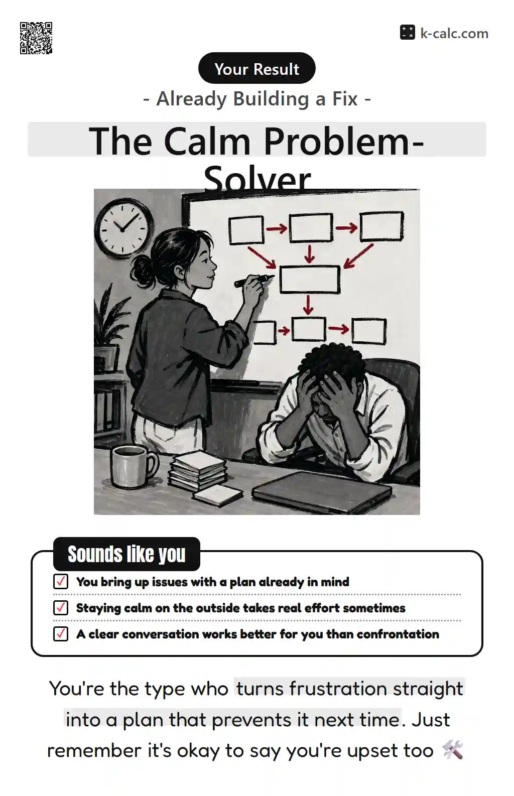 The Calm Problem-Solver