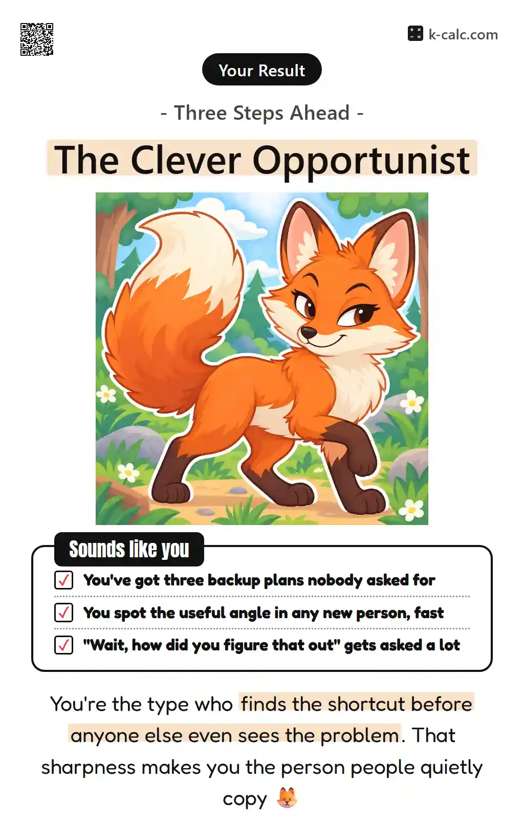 The Clever Opportunist
