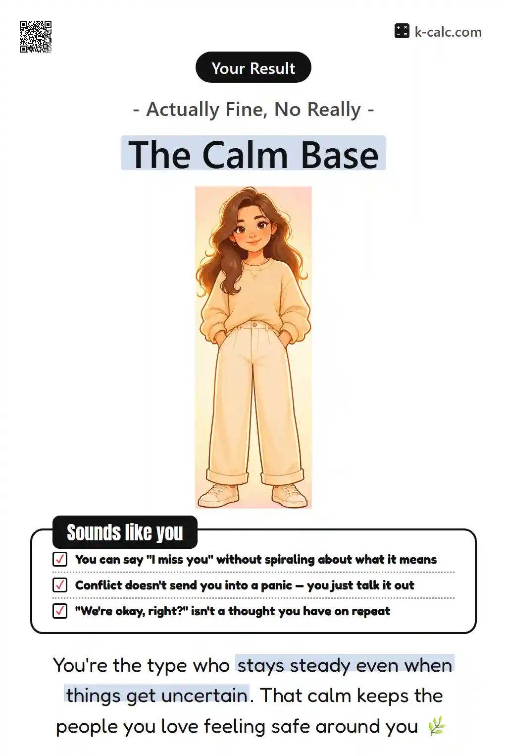 The Calm Base