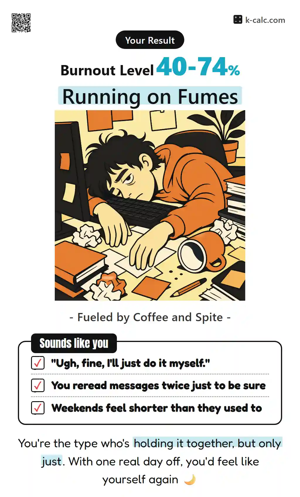 Running on Fumes