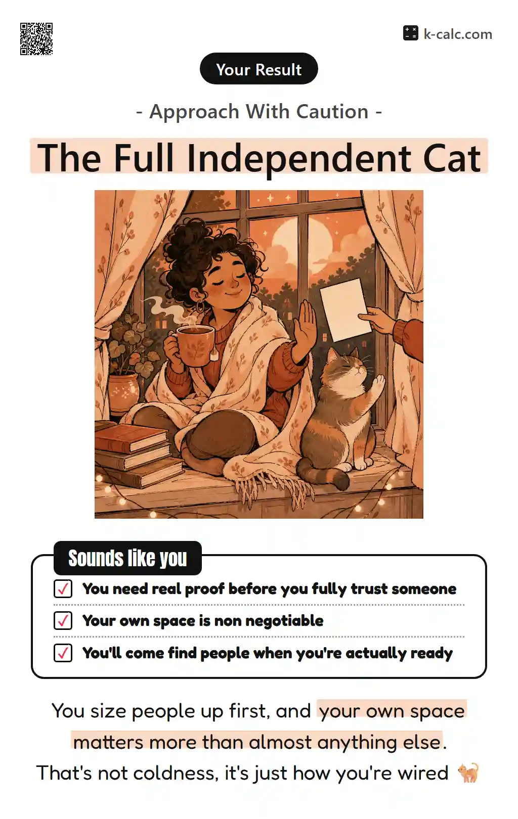 The Full Independent Cat