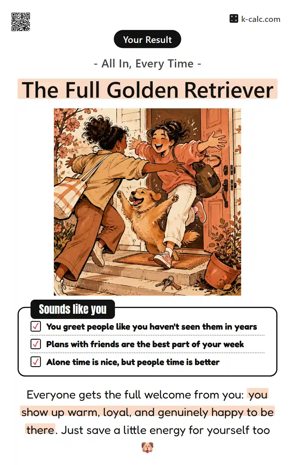 The Full Golden Retriever