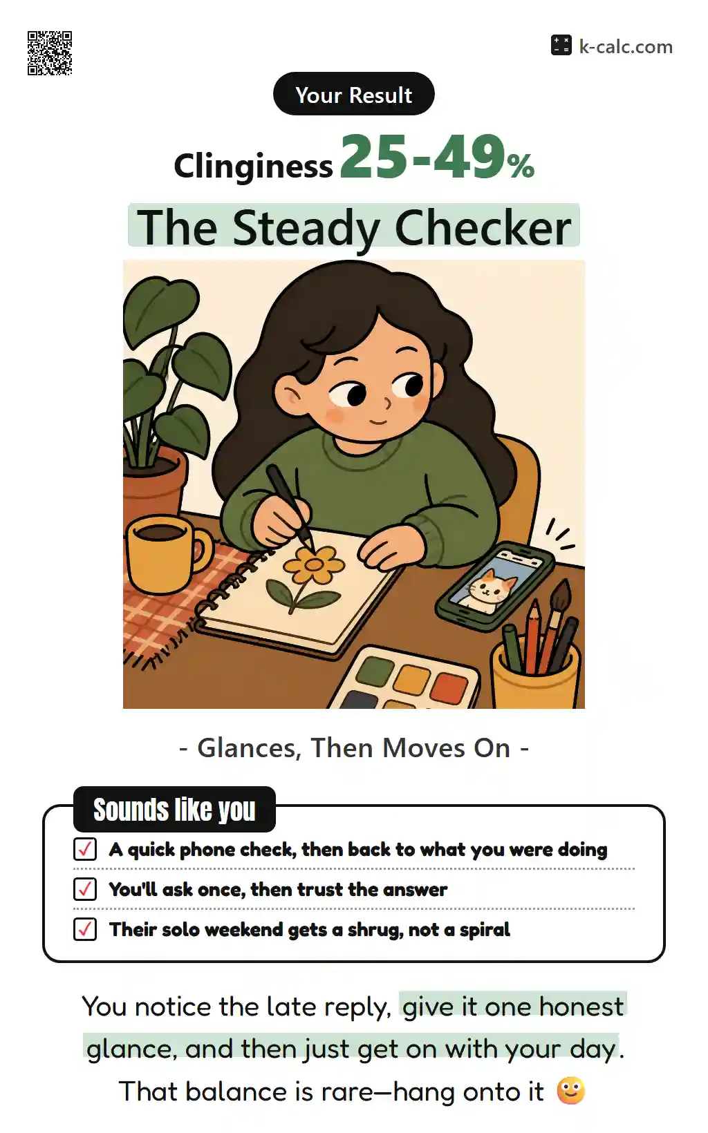 The Steady Checker