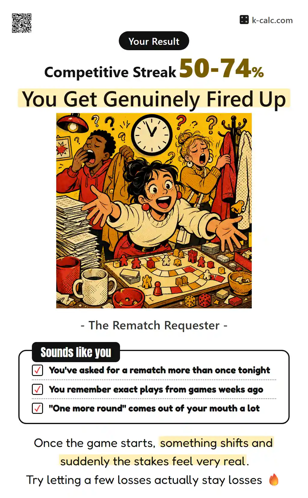 You Get Genuinely Fired Up