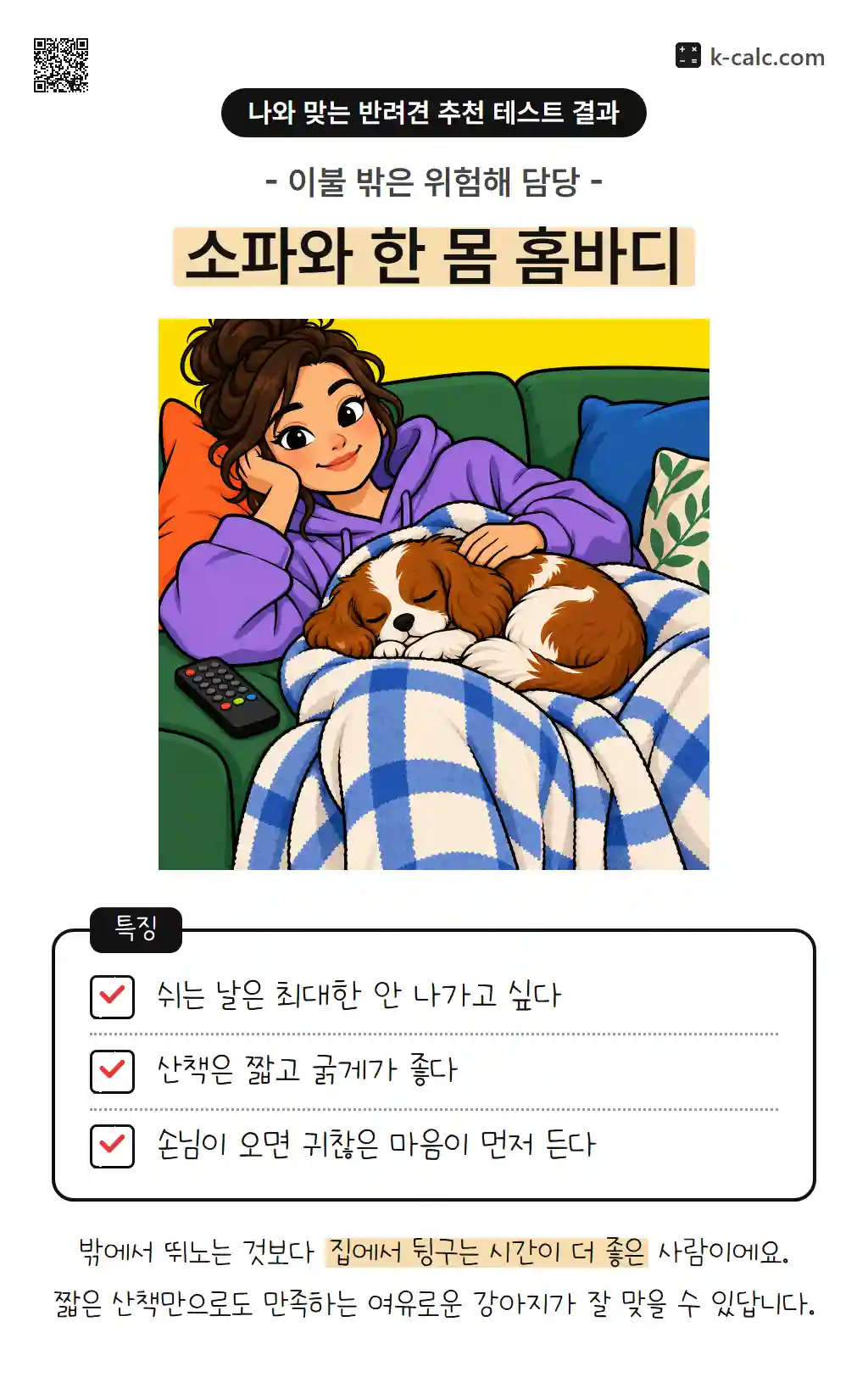 소파와 한 몸 홈바디