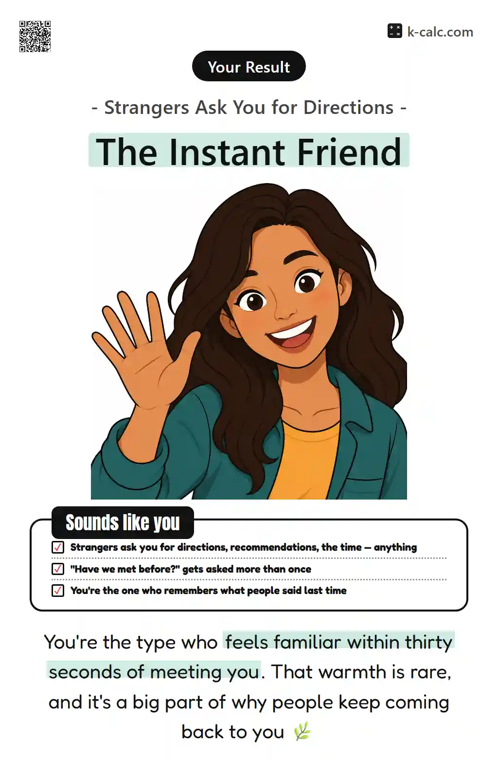 The Instant Friend