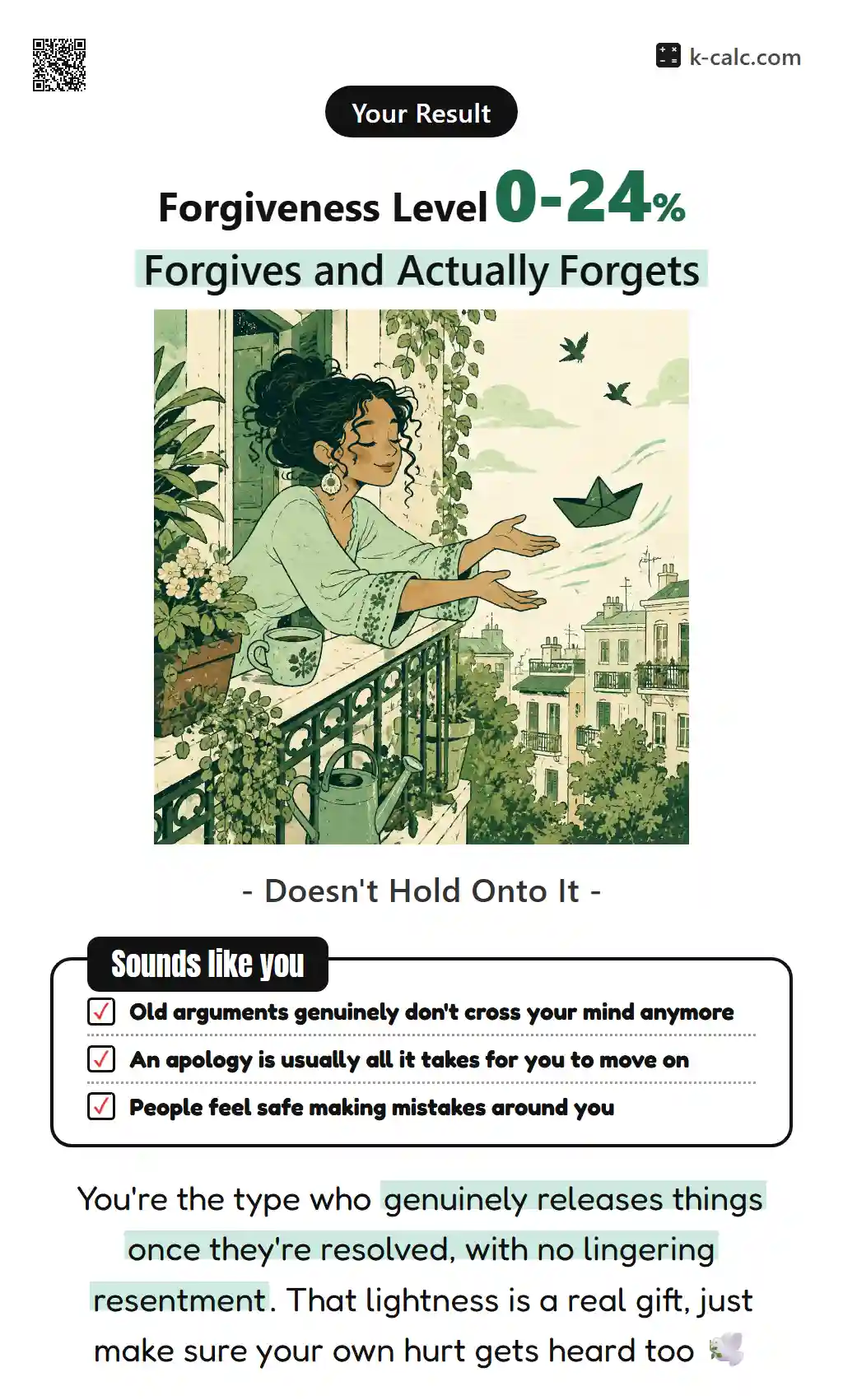Forgives and Actually Forgets