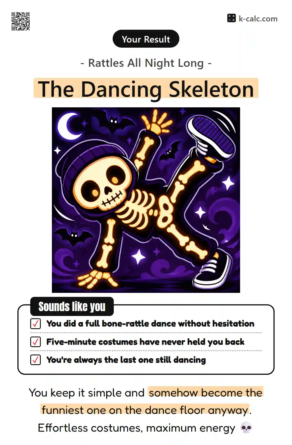 The Dancing Skeleton