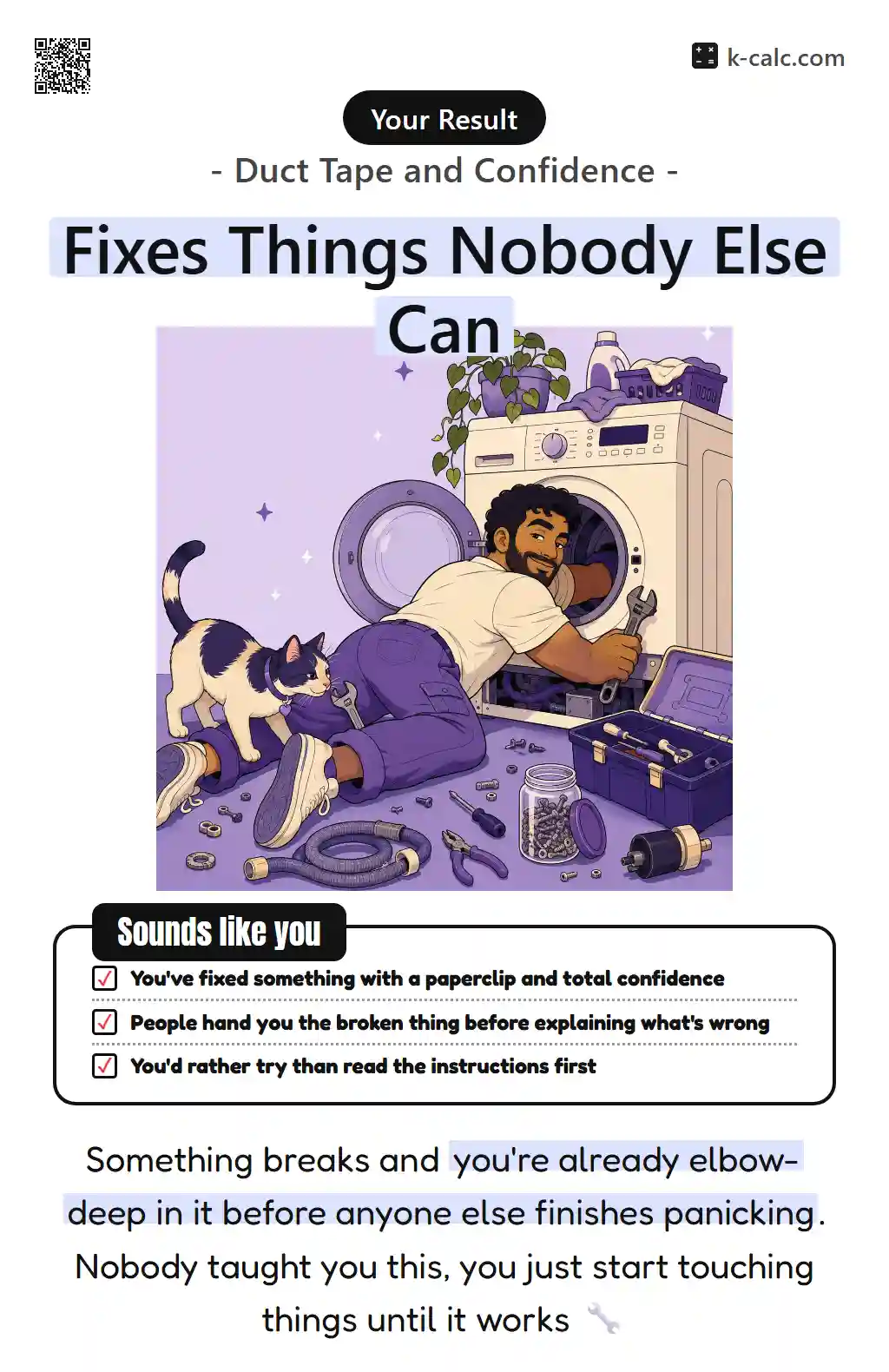 Fixes Things Nobody Else Can