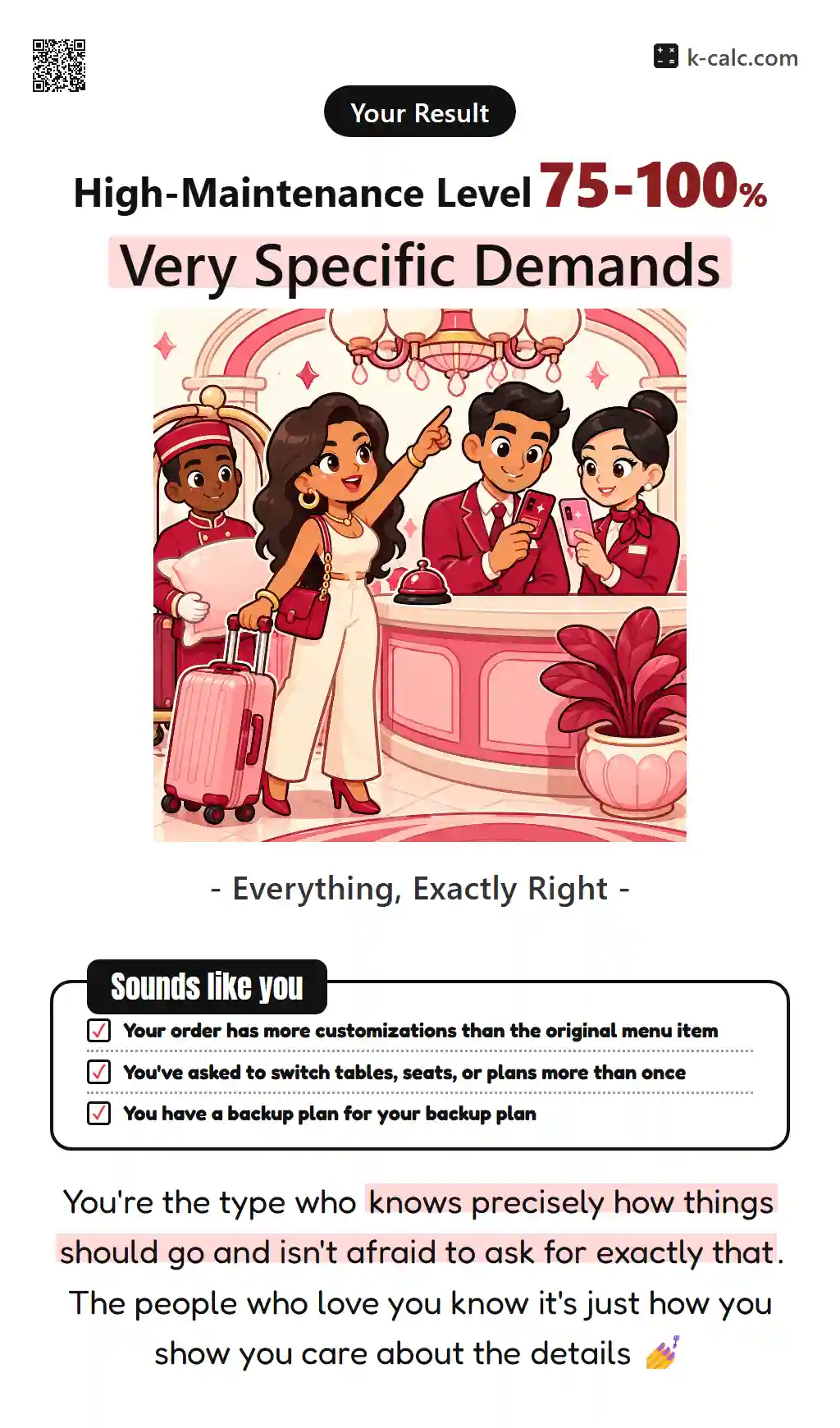Very Specific Demands