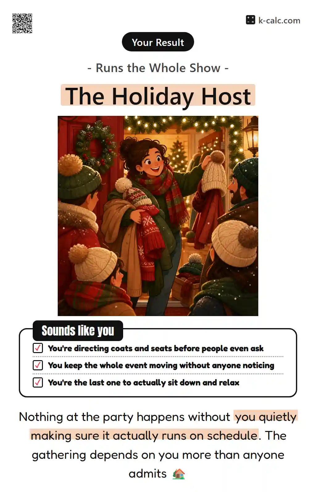 The Holiday Host