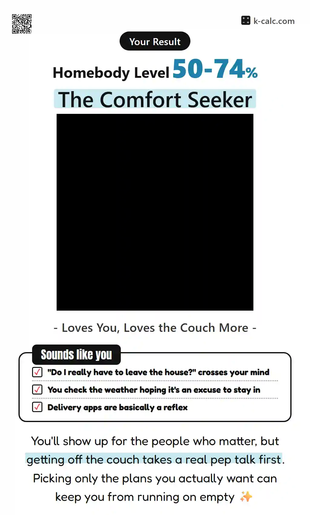 The Comfort Seeker