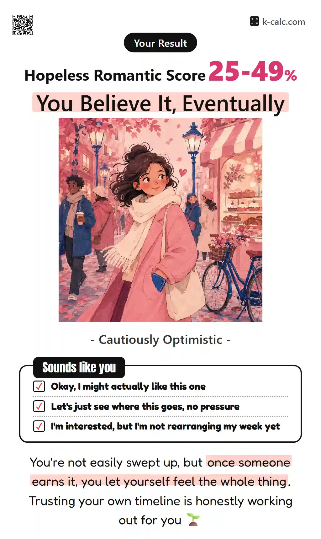 You Believe It, Eventually