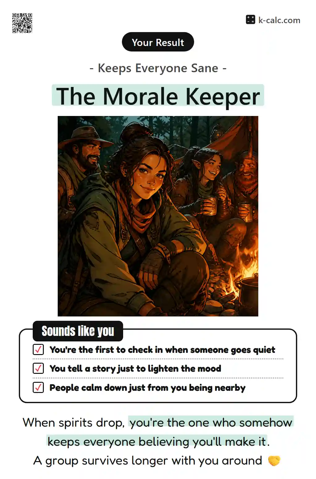 The Morale Keeper