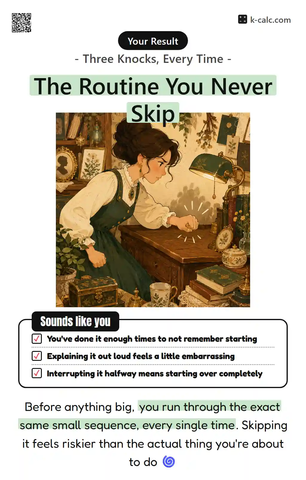 The Routine You Never Skip