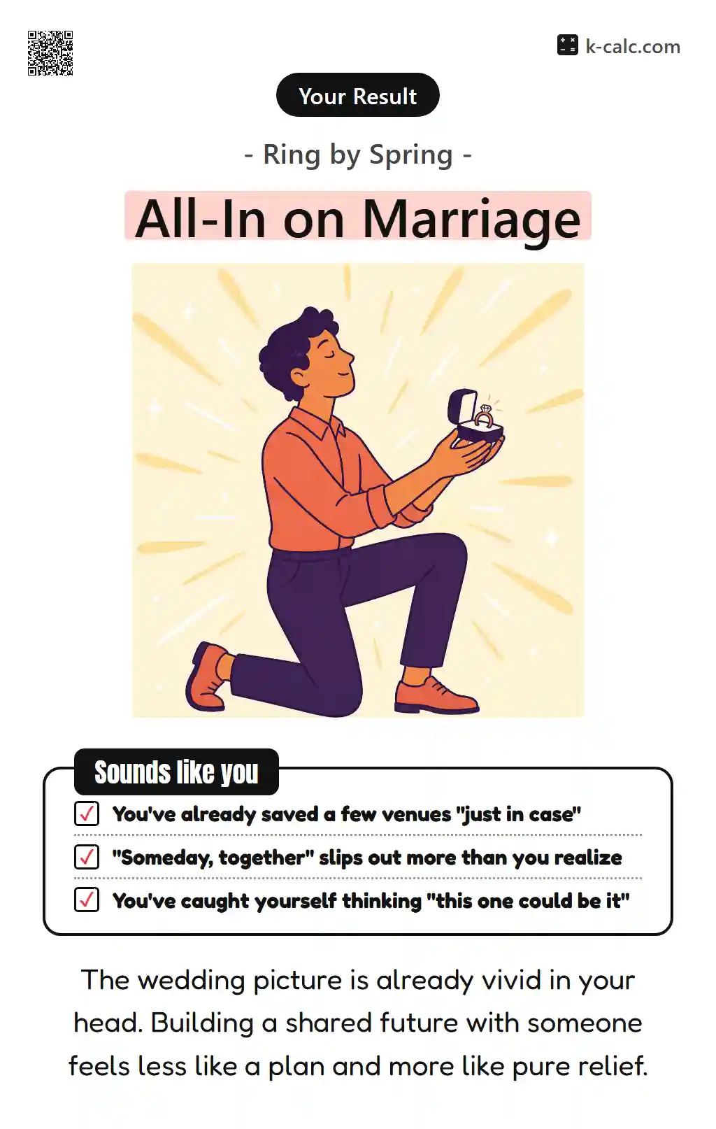 All-In on Marriage