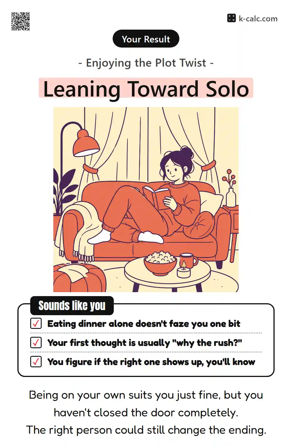 Leaning Toward Solo