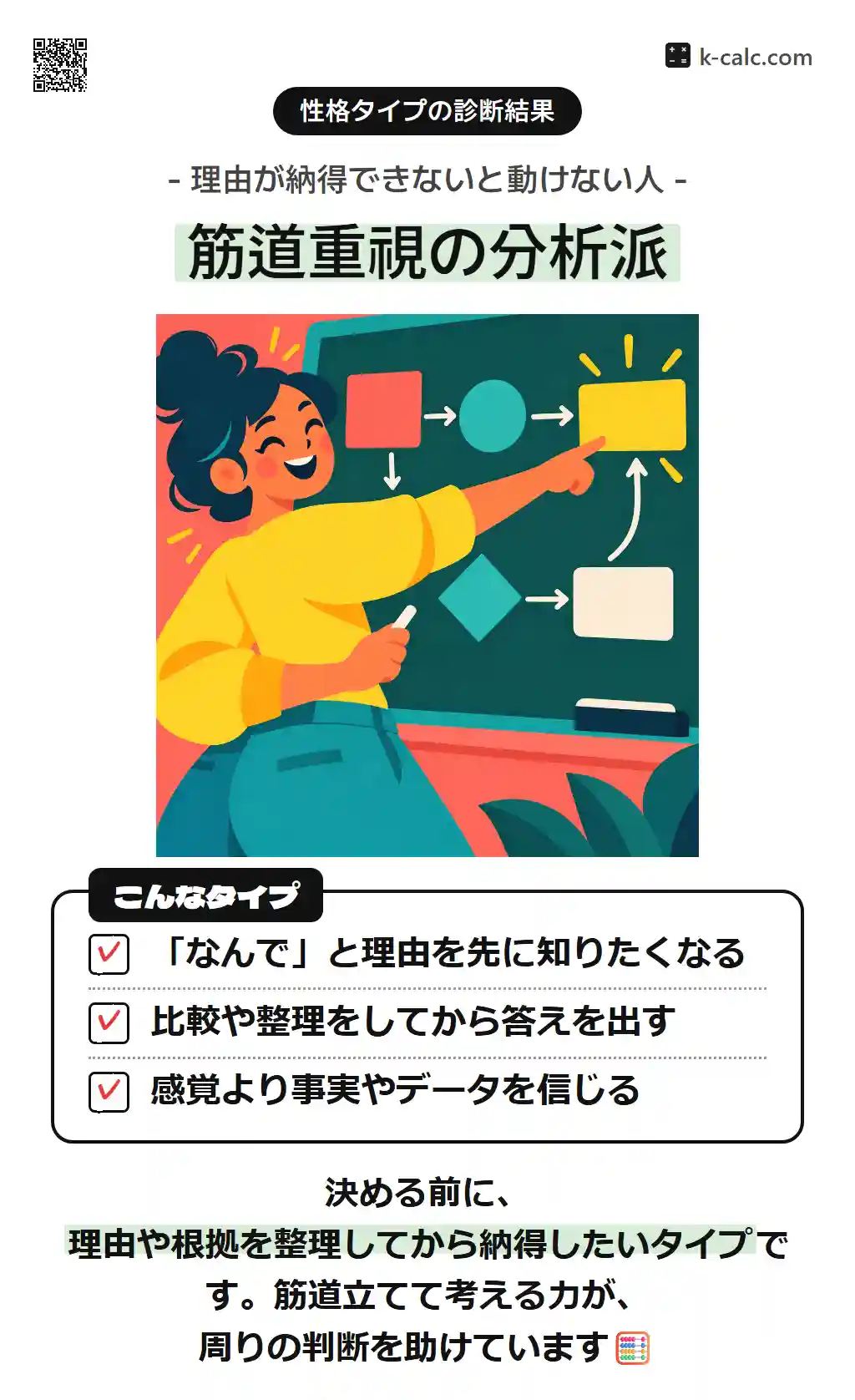 筋道重視の分析派