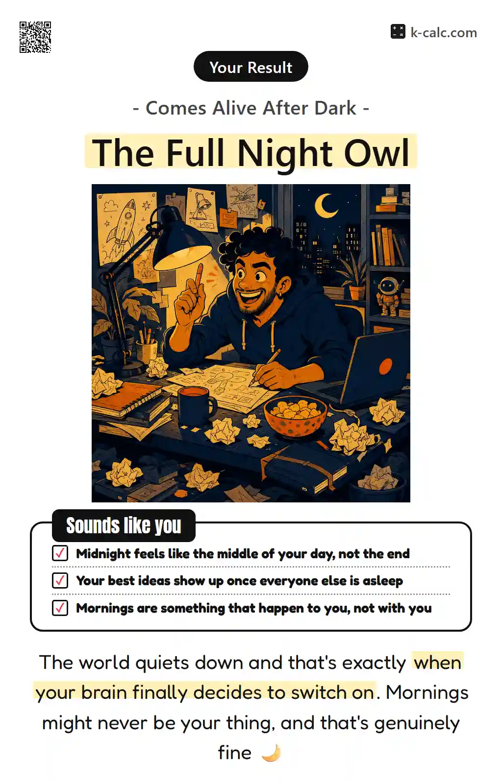 The Full Night Owl