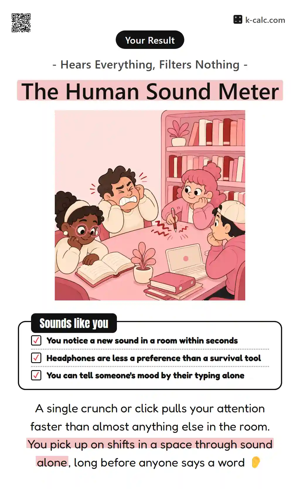 The Human Sound Meter