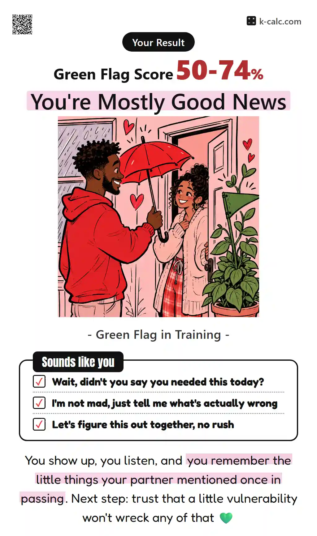 You're Mostly Good News
