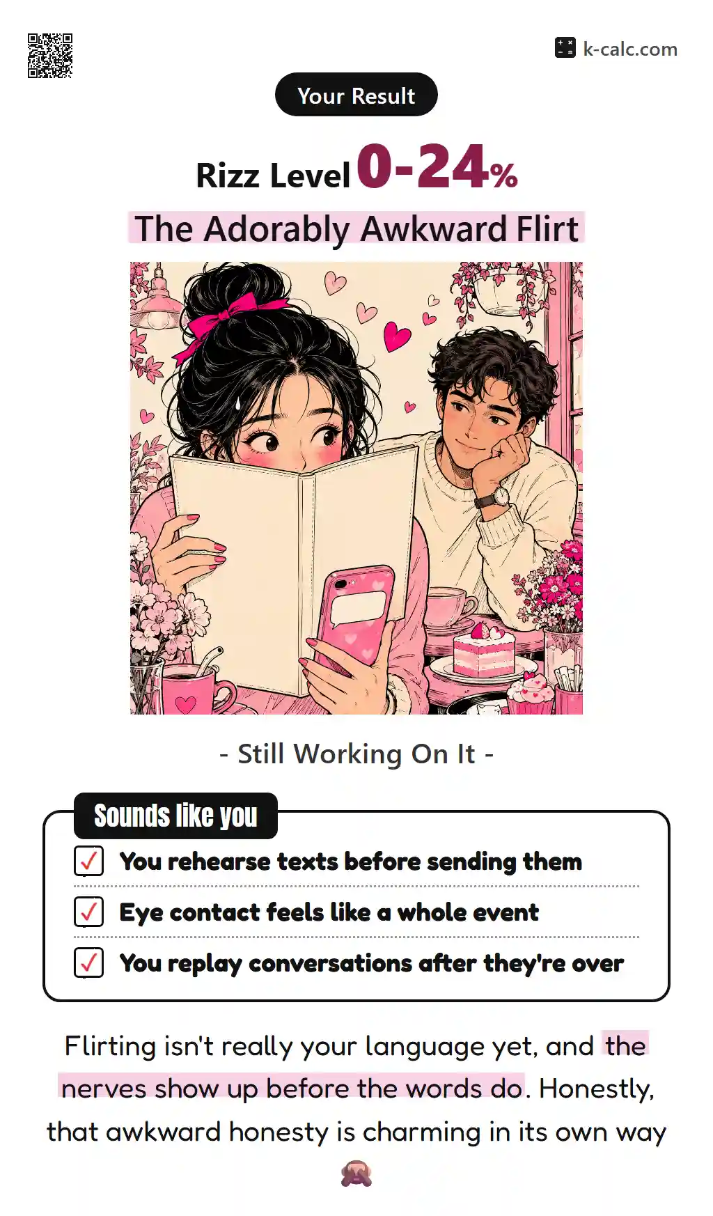 The Adorably Awkward Flirt