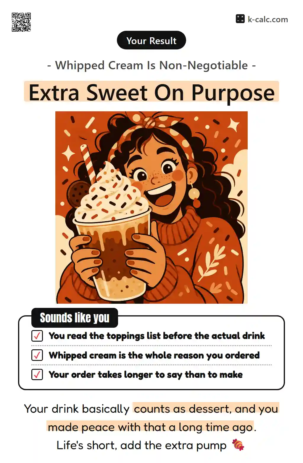 Extra Sweet On Purpose