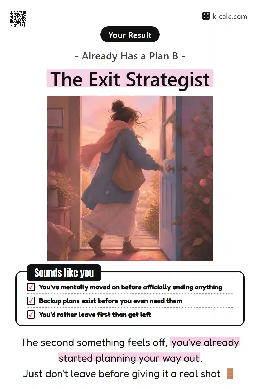 The Exit Strategist