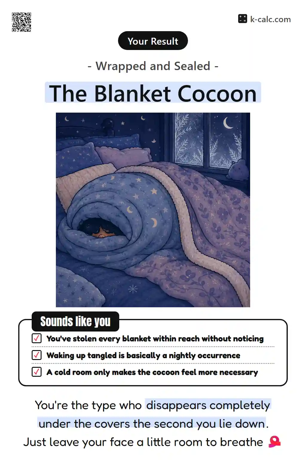 The Blanket Cocoon