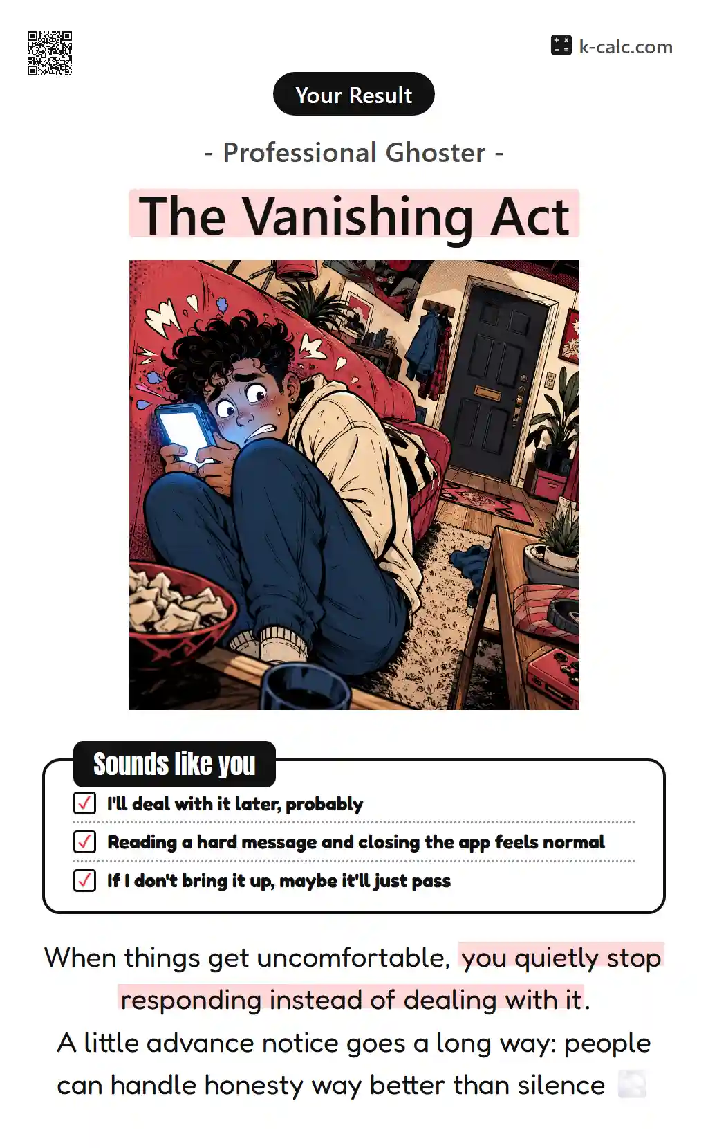 The Vanishing Act