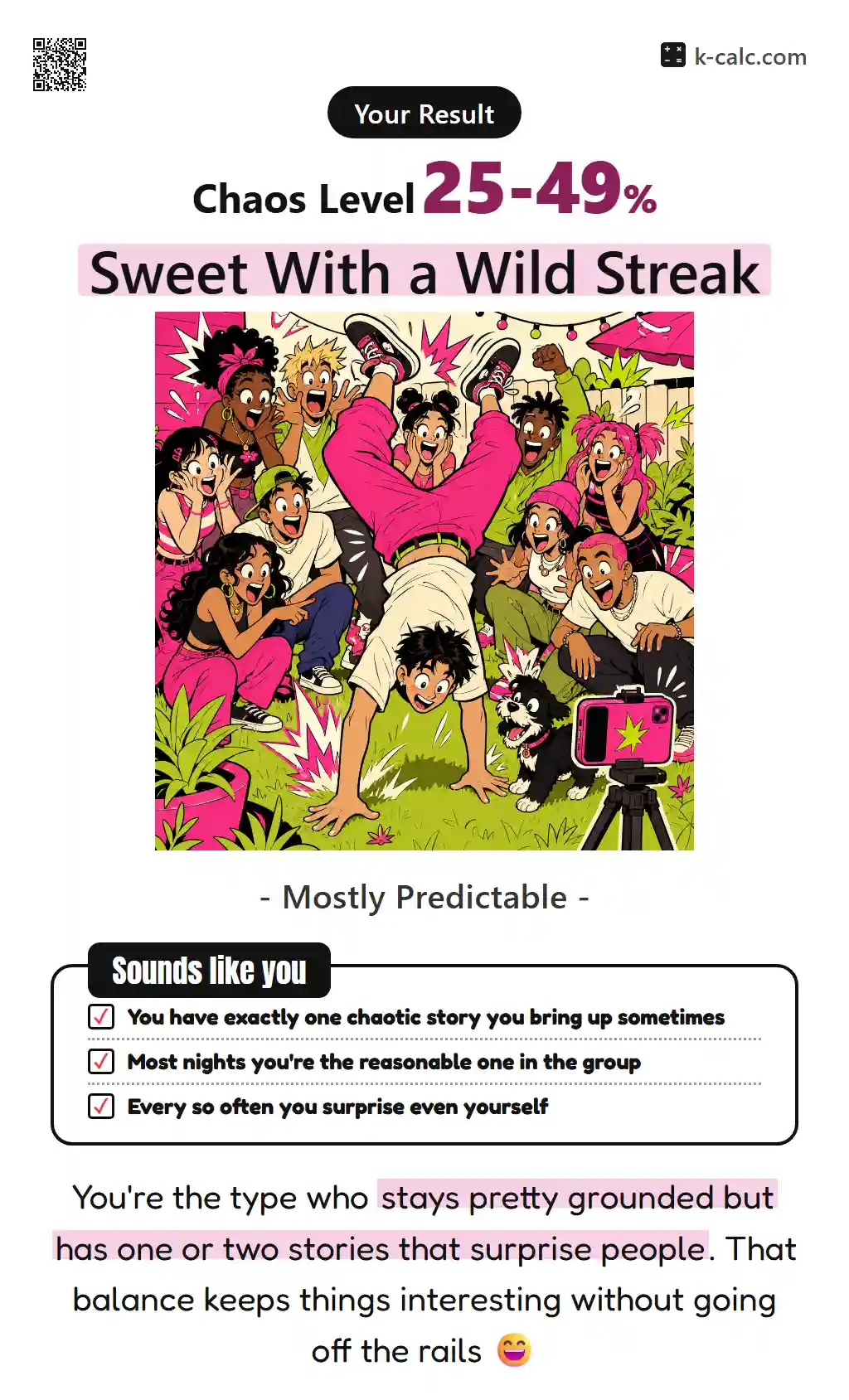 Sweet With a Wild Streak
