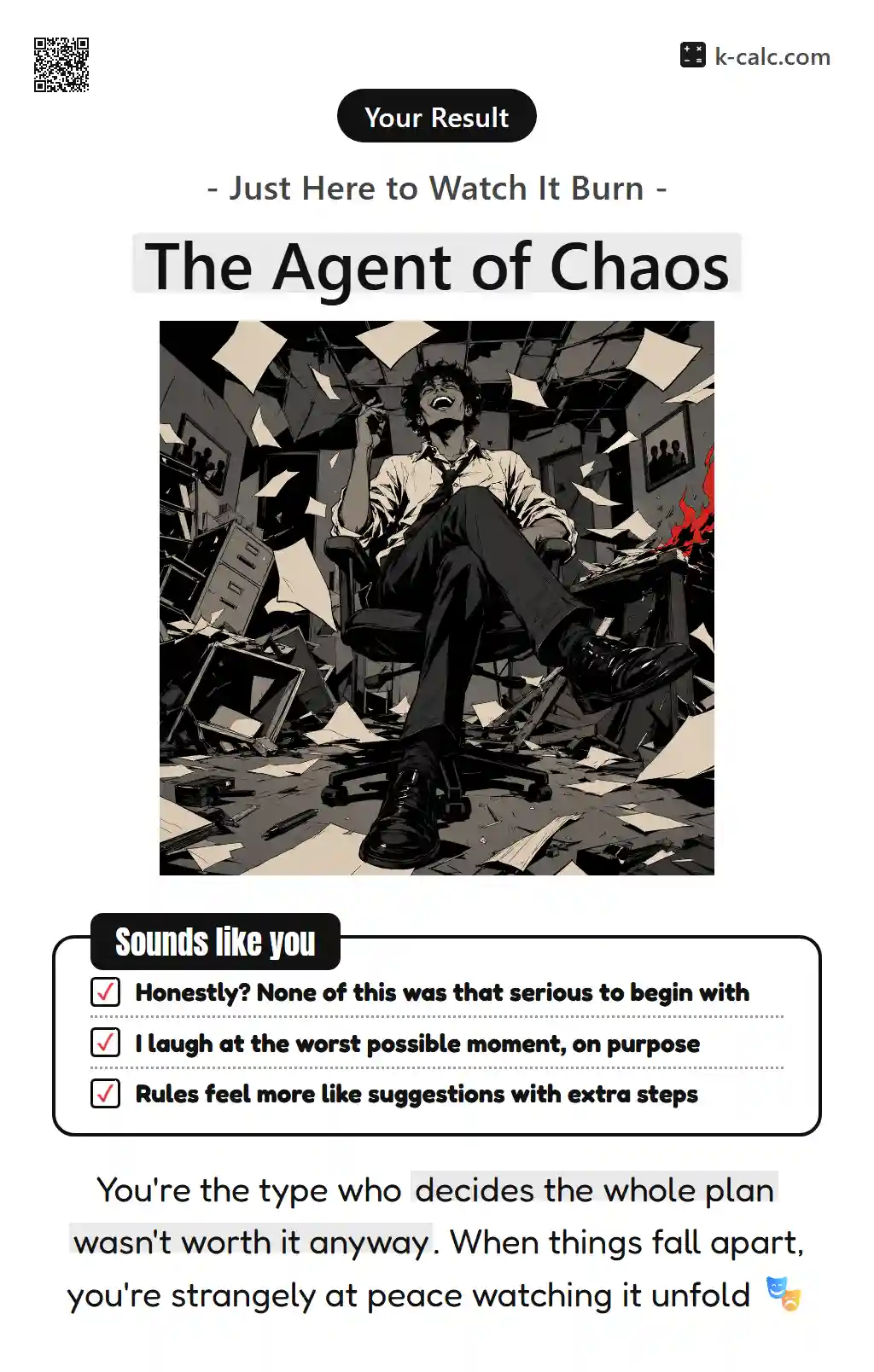 The Agent of Chaos