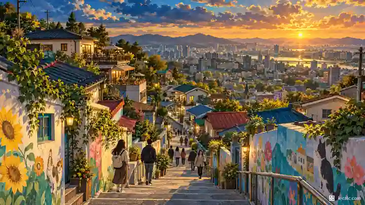 水岩谷の壁画路地, 上党区・寿洞(スドン)