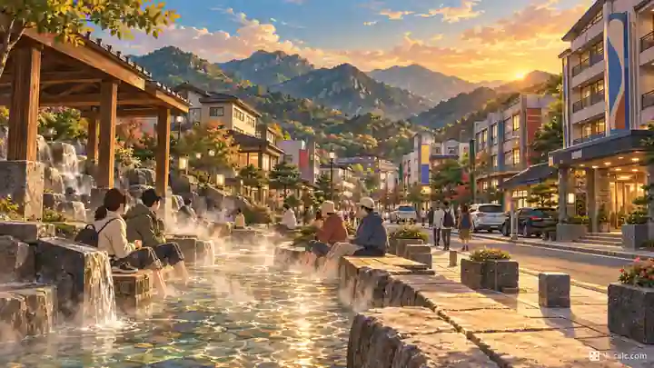 水安堡(スアンボ)温泉の町, 忠州市・水安保面(スアンボミョン)