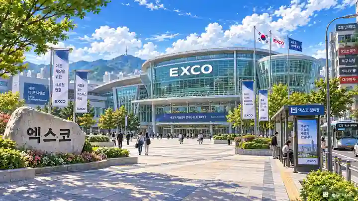 EXCO展示場前, 北区・山格洞（サンギョクドン）