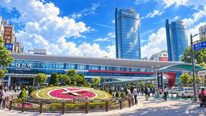 大田駅広場, 東区・貞洞（チョンドン）