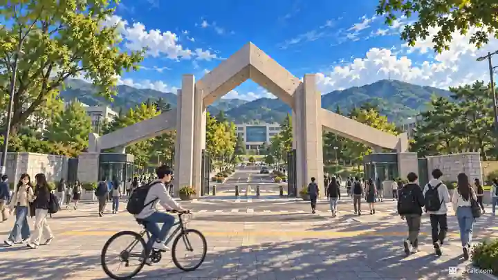 忠南大学校正門, 儒城区・弓洞（クンドン）