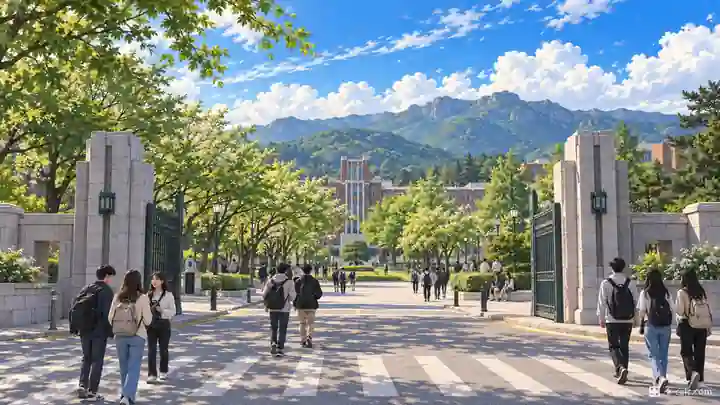 全南大学校正門とキャンパス, 北区・龍鳳洞（ヨンボンドン）