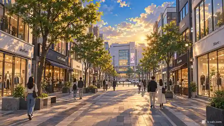 凡渓駅ロデオ通り, 東安区・坪村洞(ピョンチョンドン)