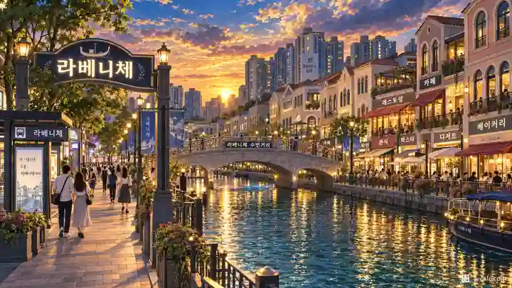 ラベニーチェ水辺商店街, 金浦市・場基洞(チャンギドン)