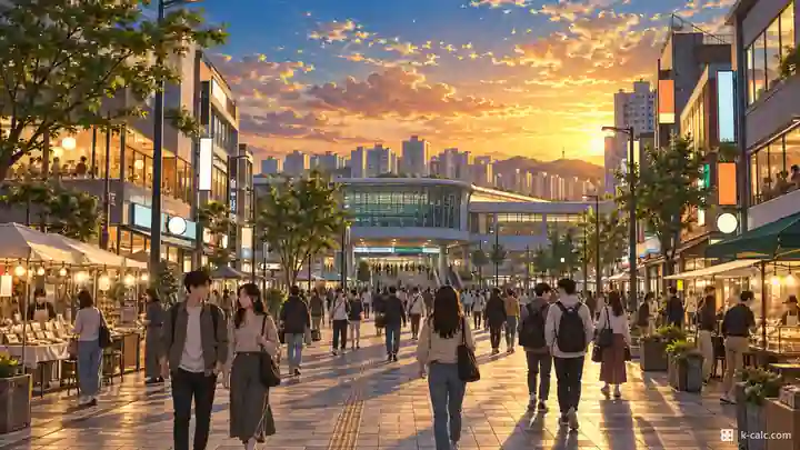 花井駅文化通り, 徳陽区・花井洞(ファジョンドン)