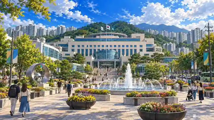 九里市庁前広場, 九里市・校門洞(キョムンドン)