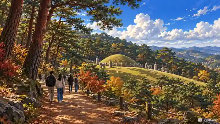 東九陵の松林の道, 九里市・仁昌洞(インチャンドン)