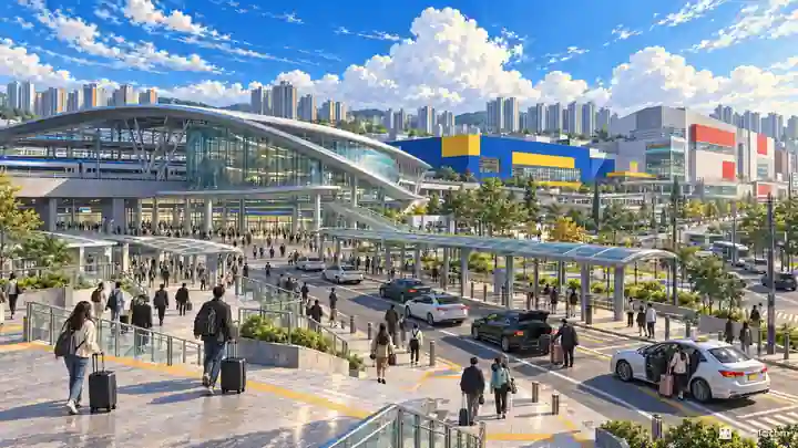 KTX光明駅とイケア, 光明市・日直洞(イルジクドン)