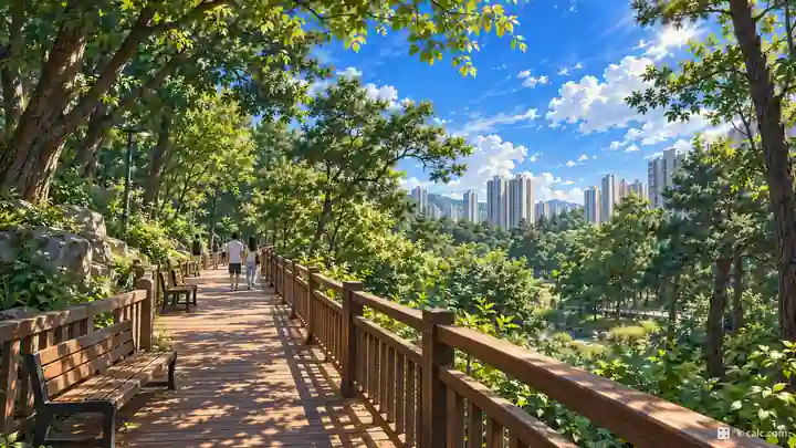 ソンナプ森公園, 東灘区・ヨンチョンドン