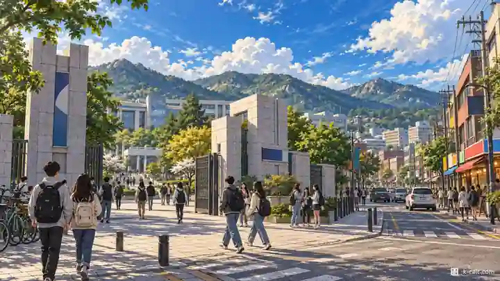 水原大学校と瓦牛里の学生街, 孝行区・峰潭邑(ポンダムウプ)
