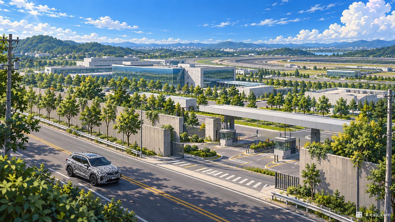 Hyundai Motor Namyang R&D Center, Namyang-eup, Manse-gu
