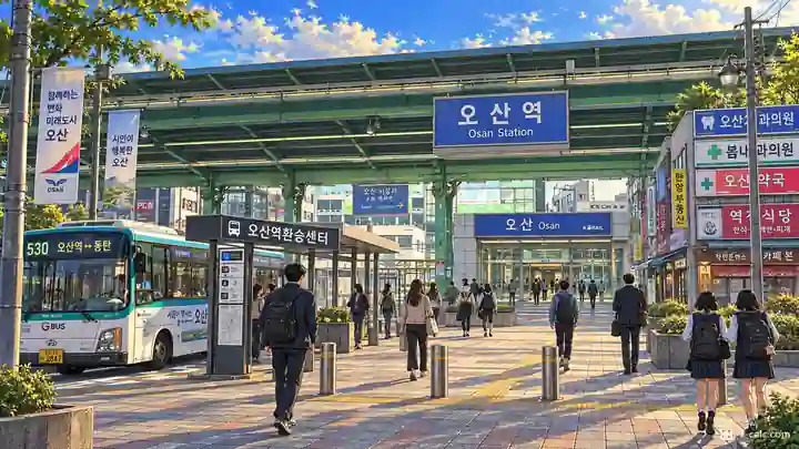 烏山駅前広場, 烏山市・烏山洞(オサンドン)