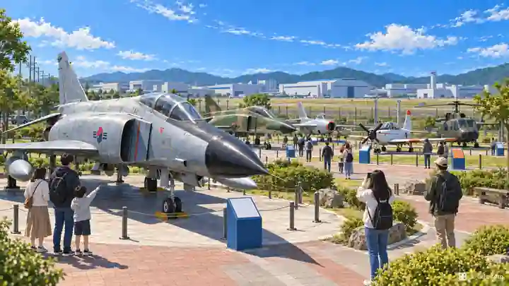 泗川航空宇宙博物館の屋外展示場, 泗川市・泗南面(サナムミョン)