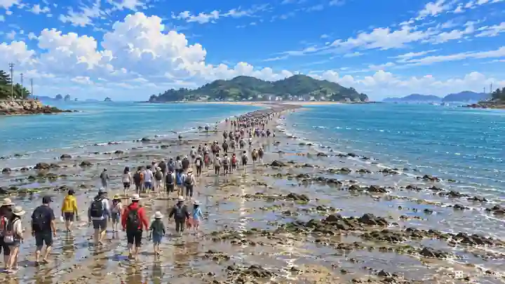 珍島神秘の海道・回洞村, 珍島郡・古郡面（コグンミョン）